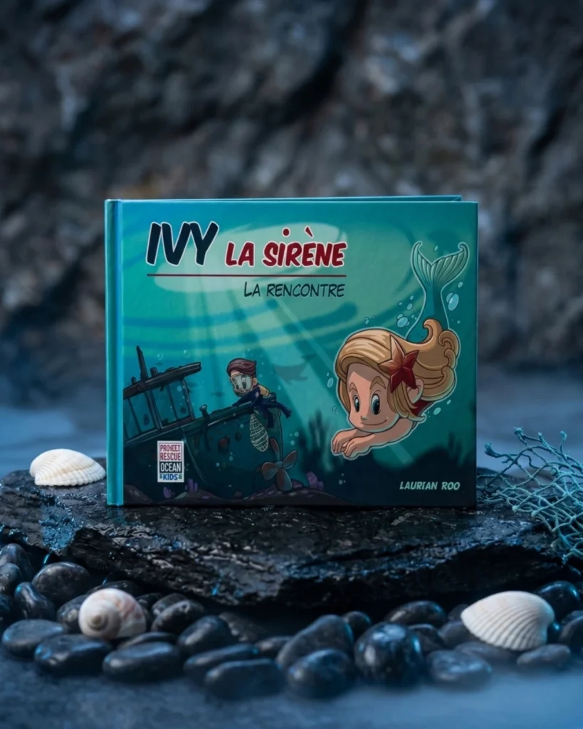 Livre Ivy la Sirène, le trésor des océans